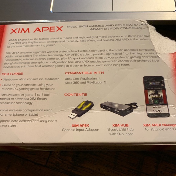 Xim Apex Gaming Adaptet Computers Laptops Parts Xim Apex Precision Mouse And Keyboard Adapter Poshmark